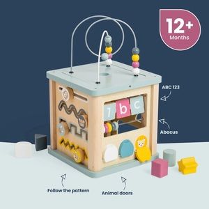 Bigjigs Toys - Maisonette Activity Cube
